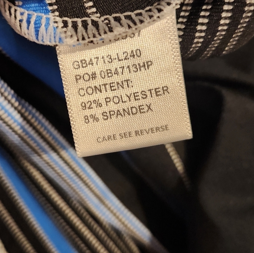 Tail Mari Skort in Vivid Blue Black and White Stripe Size Small NWOT - Picture 11 of 12